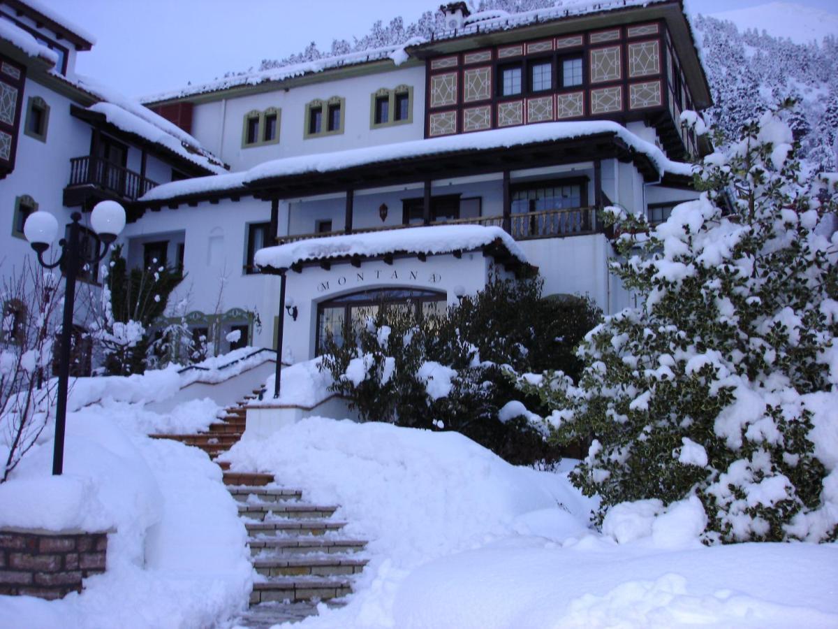 Hotel Spa Montana Karpenisi Bagian luar foto